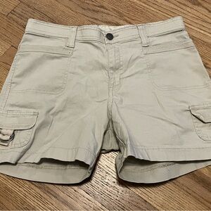 Women's Tan Cargo Shorts‎ size 10